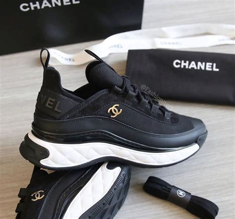 chanel trainers high top|luxury chanel sneakers.